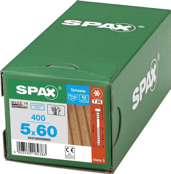 Productafbeelding Spax Zelftappende schroeven -D A2 (400 Schroeven per stuk)