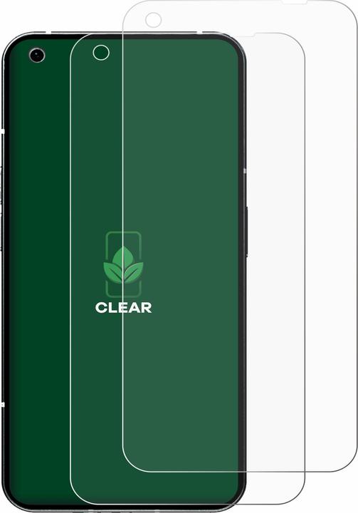 Image du produit ScreenLeaf Film de protection durable Protection d'écran Film clair transparent (2 pièce(s), Nothing Phone (1))