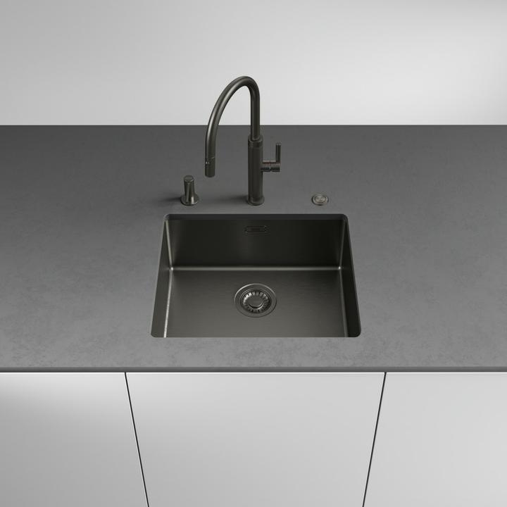Actual product image Franke Armatur Mythos Masterpiece Inox Anthrazi