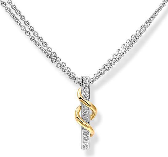 Produktbild Breuning ANHÄNGER - BRILL. 0,168 Ct. H/si (585, - Gold)