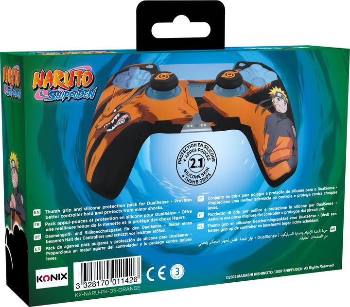 Actual product image Konix Naruto DualSense Skin (PS5)