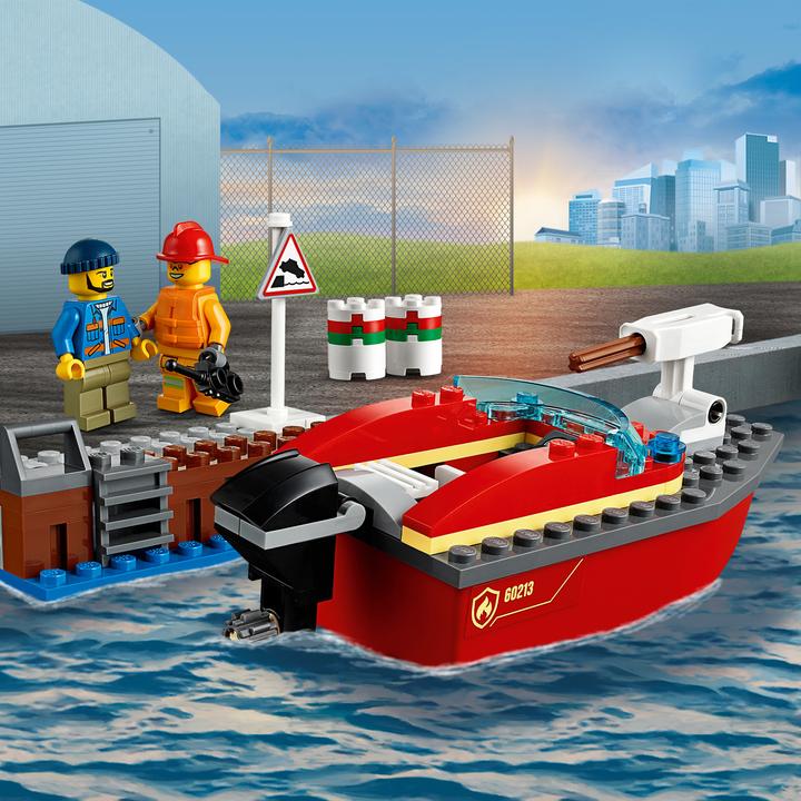 Produktbild LEGO Feuerwehr am Hafen (60213, LEGO City)