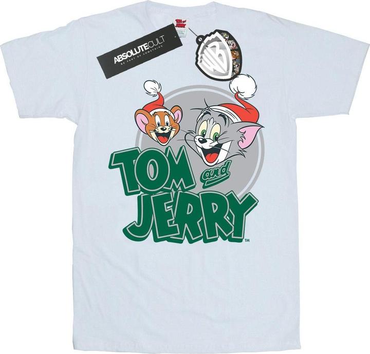 Tom & Jerry Christmas Greetings TShirt (XXL)
