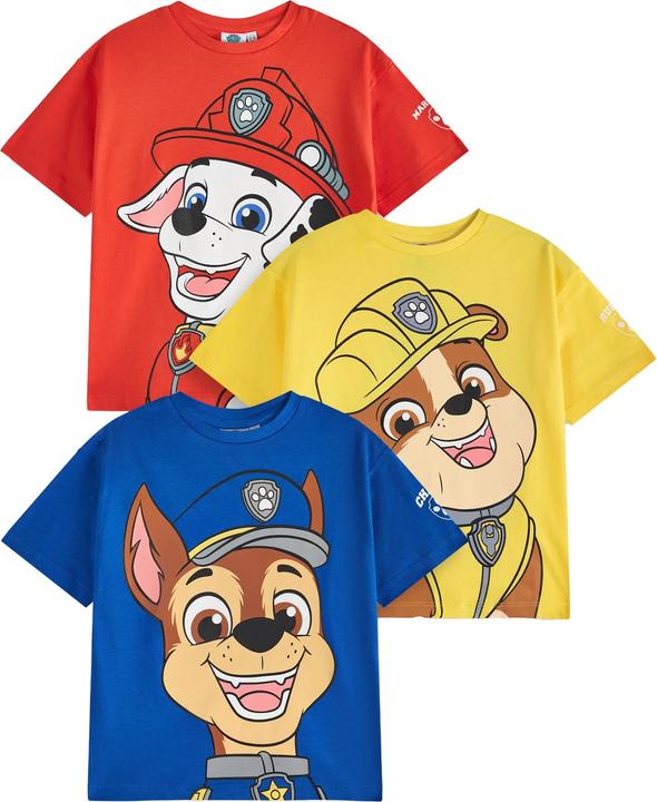 Paw Patrol TShirt Jungen(3erPack) kurzärmlig