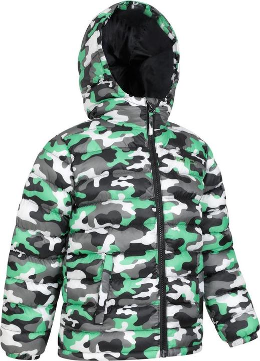 Actual product image Mountain Warehouse Childrens/Kids Seasons Camouflage Padded Jacket (146, 152)