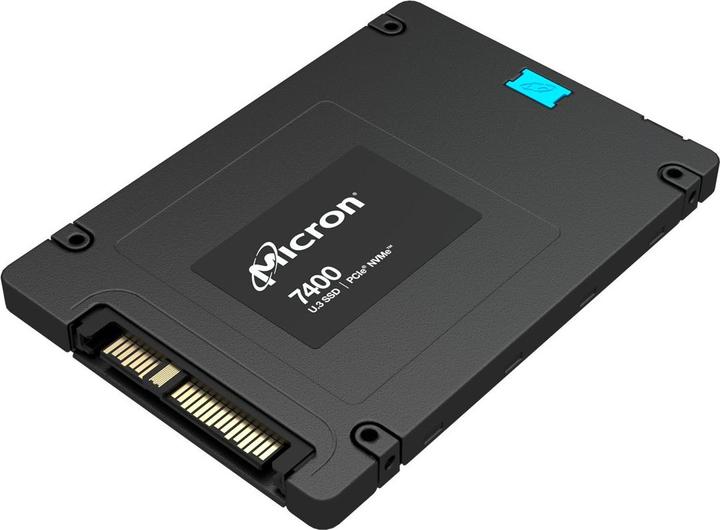 Micron 7400 PRO NVMe U.3 SSD (960 GB, 2.5")