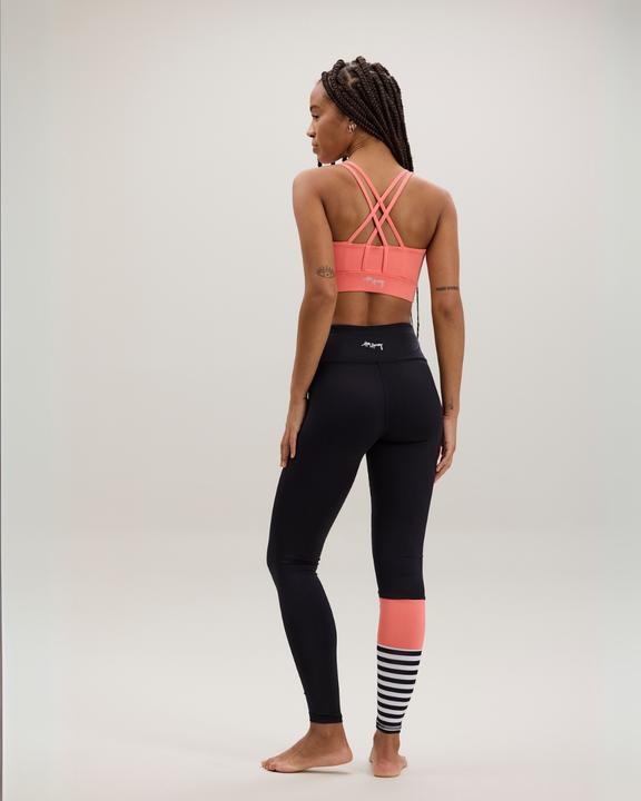 Immagine prodotto Hey Honey Yoga Women's Surf Style Leggings Peach (L)