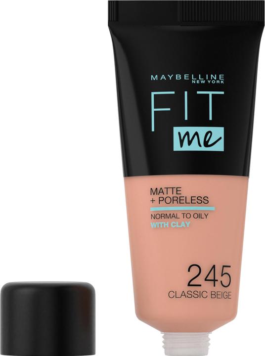 Produktbild Maybelline New York Fit Me! Matte + Poreless (245 Classic Beige)