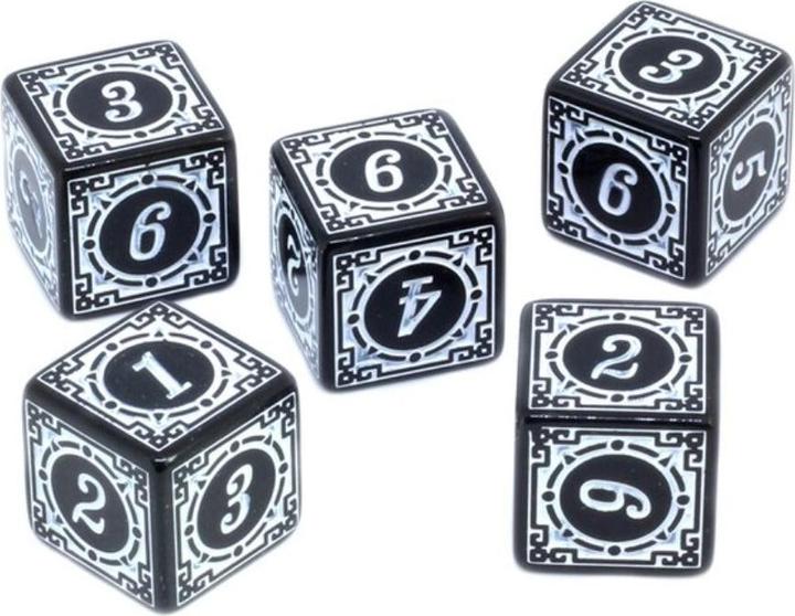 Tinisu Mystische WÃ¼rfel - 10 StÃ¼ck WeiÃŸ fÃ¼r Rollenspiele