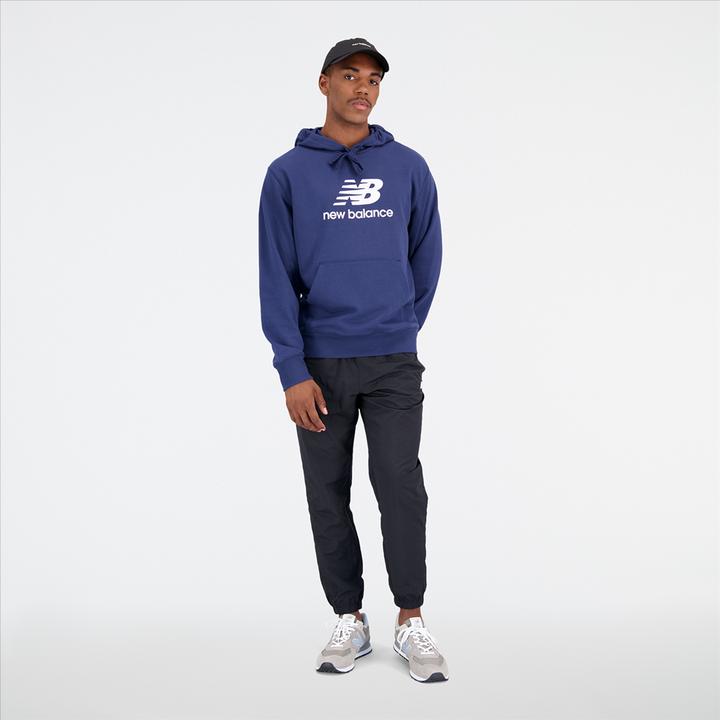 Immagine prodotto New Balance Felpa con cappuccio Essentials con logo impilato (XS)