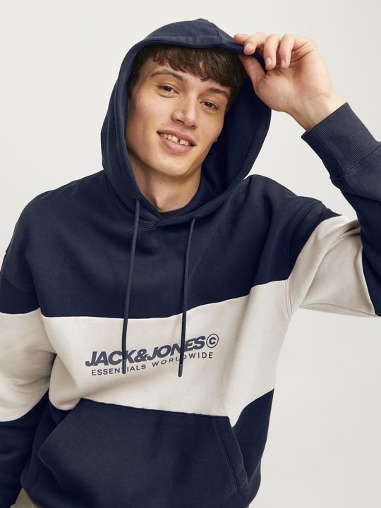 Actual product image Jack & Jones Jjelegacy Blocking Sweat Hood Noos (S)