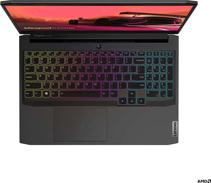 Image du produit Lenovo IdeaPad Gaming 3 (15.60", AMD Ryzen 7 5800H, 16 Go, 1000 Go, CH)