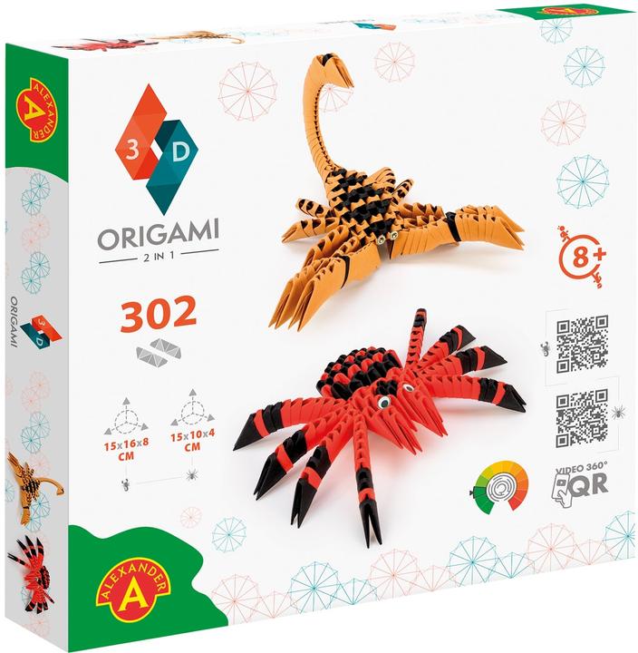Image du produit Alexander ORIGAMI 3D Araignée et Scorpion