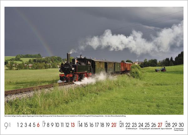 Actual product image Faszinierende Eisenbahnen 2026 (42 x 30 cm, Hardcover, German)