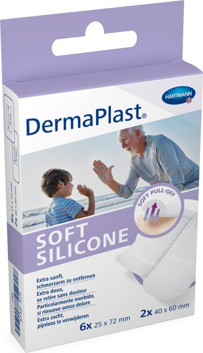 Actual product image DermaPlast Soft Silicone Strips (8 x)