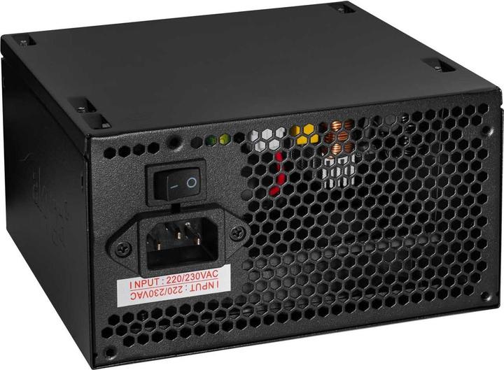 Actual product image Akyga Zasilacz ATX AK-C1-500 P4+4 2x PCI-E 6+2 pin 4x SATA 2x Molex APFC FAN (468 W)