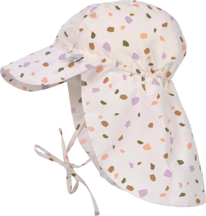 Actual product image Lässig Sun Hat Flap Pebbles - Multicolour Milky Size 46-49 cm (46, 47, 48, 49)