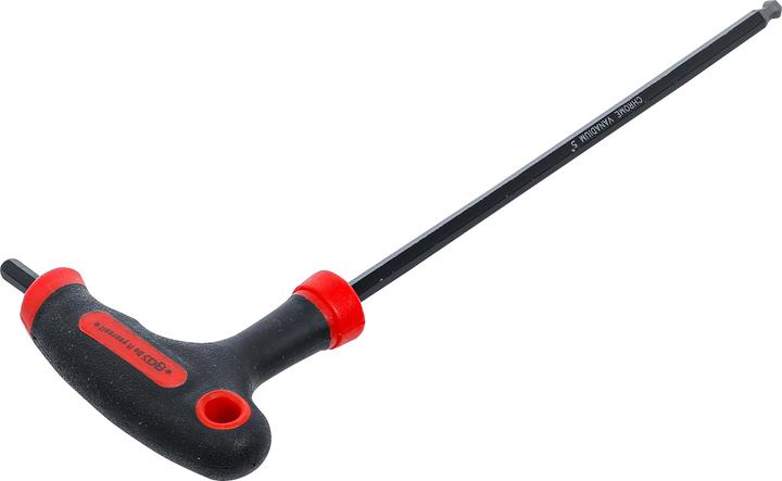 Produktbild BGS Schraubendreher mit T-Griff und seitlicher Klinge Innensechskant mit Kugelkopf 5 mm (Innensechskant)