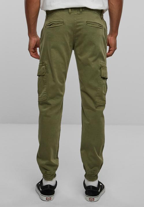 Actual product image Urban Classics Washed Cargo Twill Jogging Pants (34)