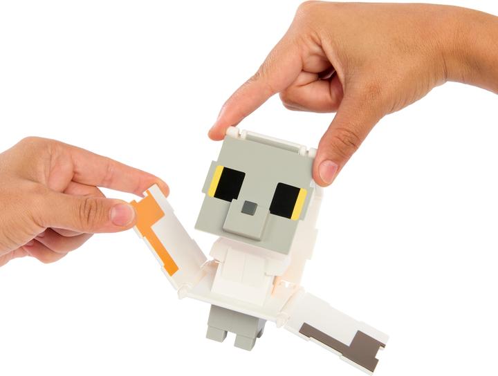 Actual product image Minecraft Flippin' Figure Creeper + Charged Creeper