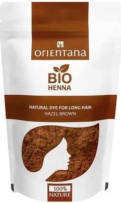 Immagine prodotto Orientana Colore organico per capelli all'hennè | Nocciola | 100% Vegan Polvere organica naturale per