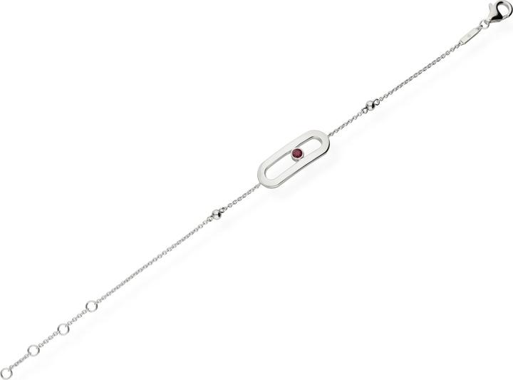Immagine prodotto Carat Pietra di nascita (25 cm, Argento 925)