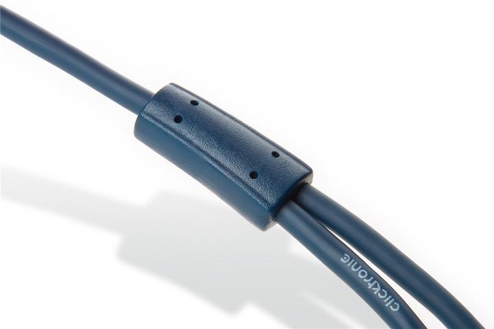 Actual product image Goobay Clicktronic MP3 adapter cable (5 m, 3.5mm jack (AUX), Cinch)