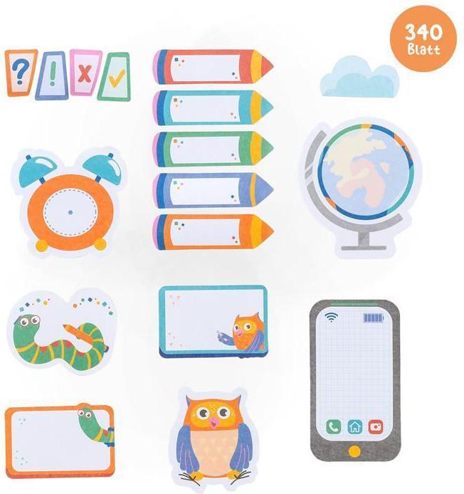 Produktbild Trendhaus Sticky Notes Mini-Organizer ABC