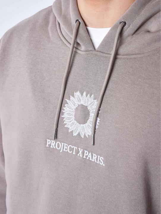 Immagine prodotto Project X Paris Felpa con cappuccio con girasole ricamato (S)