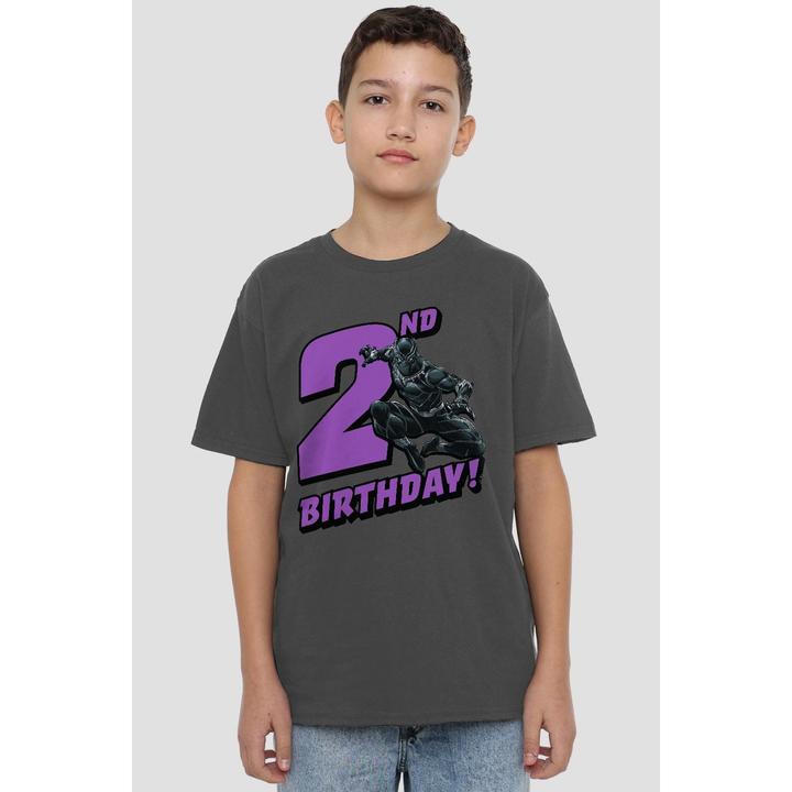 Immagine prodotto Black Maglietta Secondo Compleanno Bambini (128)