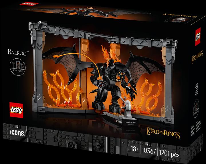 Actual product image LEGO The Lord of the Rings: Balrog™ bookend (10367, LEGO Lord of the Rings)