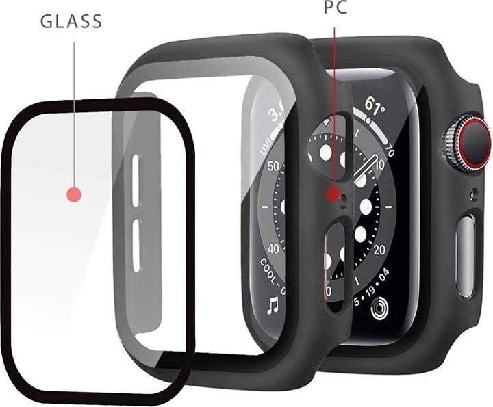 Tech Smart watch Apple 7 screen frame, Silver color, 45mm