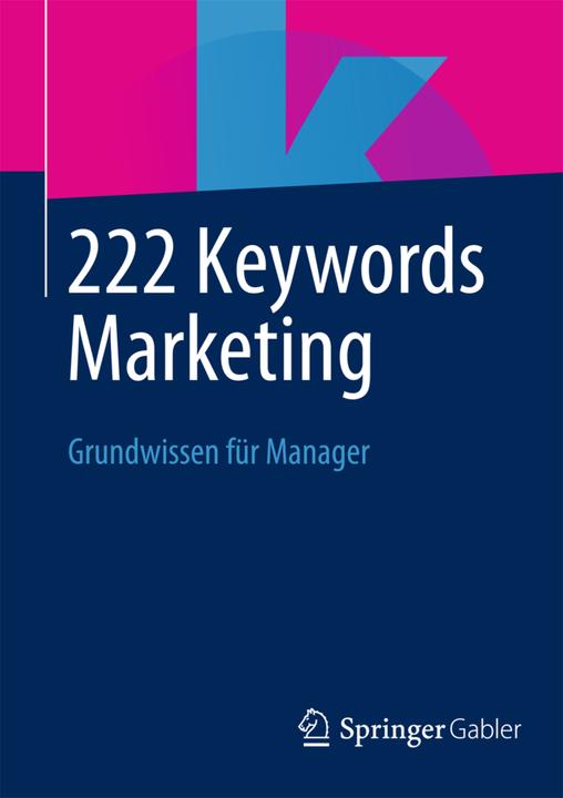 Produktbild 222 Keywords Marketing (2013)
