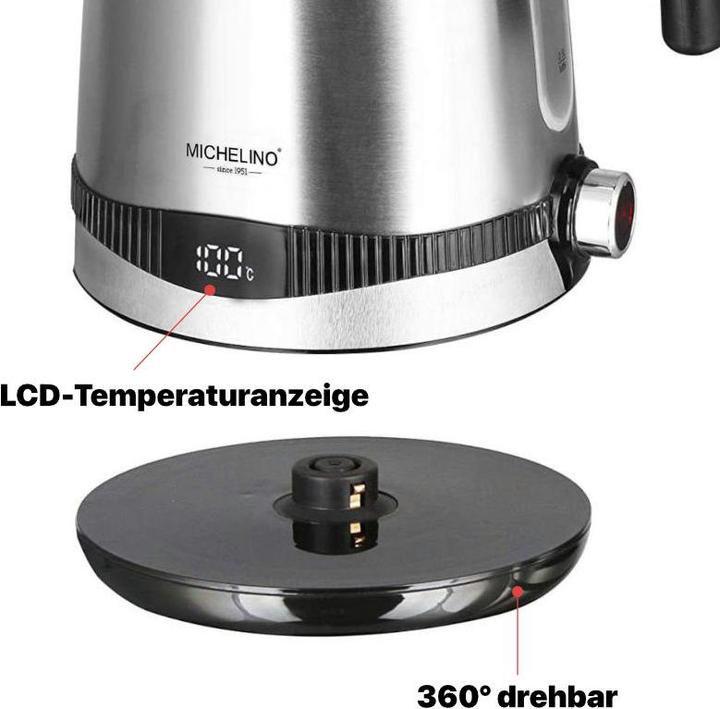 Produktbild Michelino Elektrischer Wasserkocher (1.70 l)