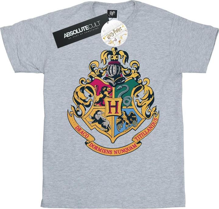 Hogwarts Crest Gold Ink TShirt (S)