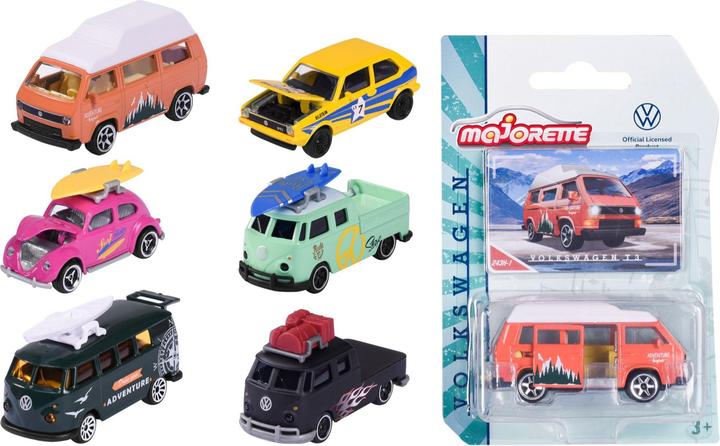 Majorette VW The Originals Premium Cars, 6-sort.
