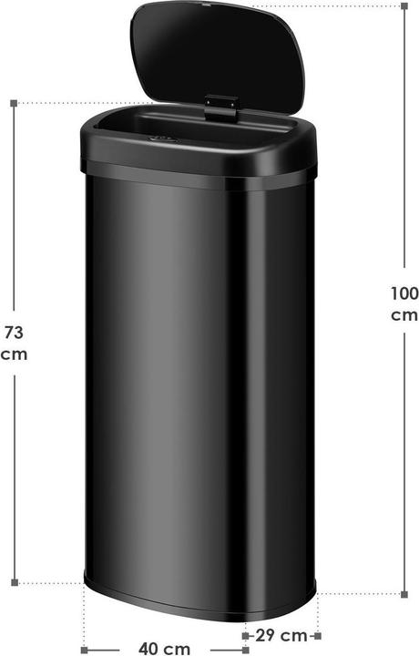 Image du produit Juskys Poubelle automatique avec capteur (70 l)