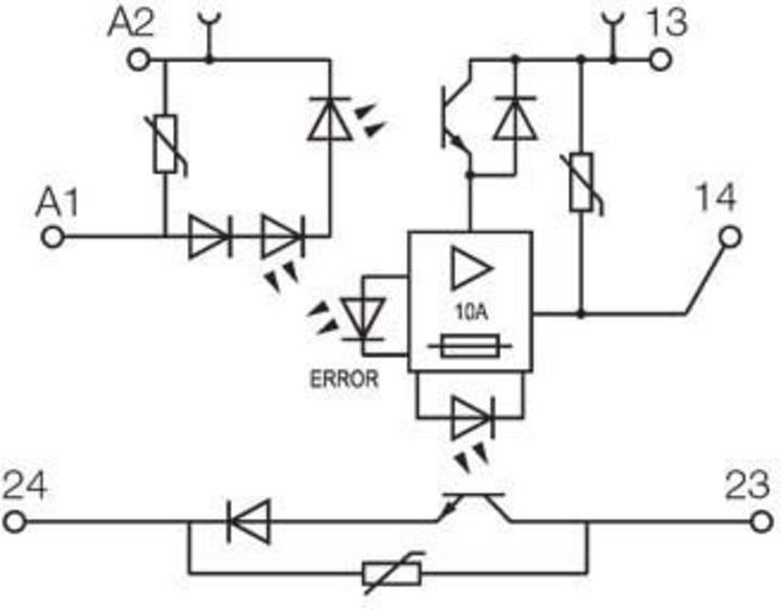 Actual product image Weidmüller Solid state relay 1 pc. MOS 24V