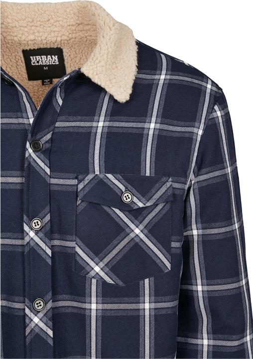 Actual product image Urban Classics Sherpa Lined Shirt Jacket (XXL)