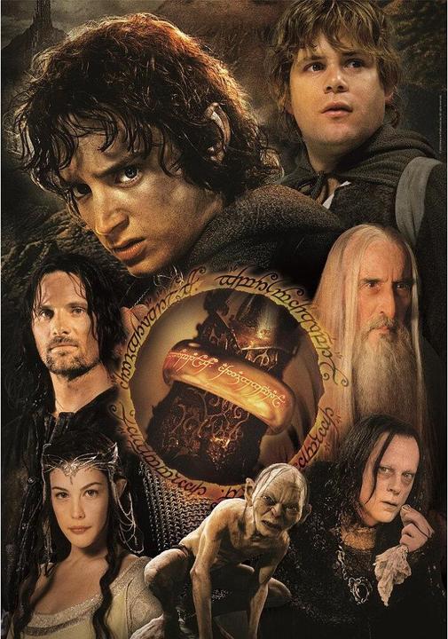 Immagine prodotto Clementoni Il Signore degli Anelli - 1000 pezzi, poster incluso, puzzle del famoso film, divertente (1000 pezzi)