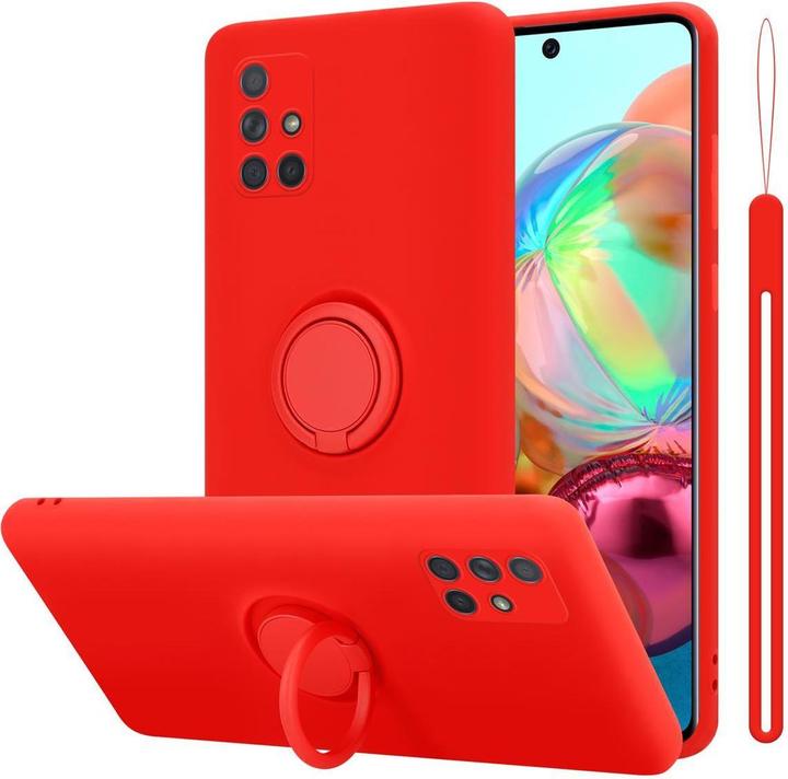 Actual product image Cadorabo TPU Liquid Ring Silicone Case Cover (Samsung Galaxy M40s)