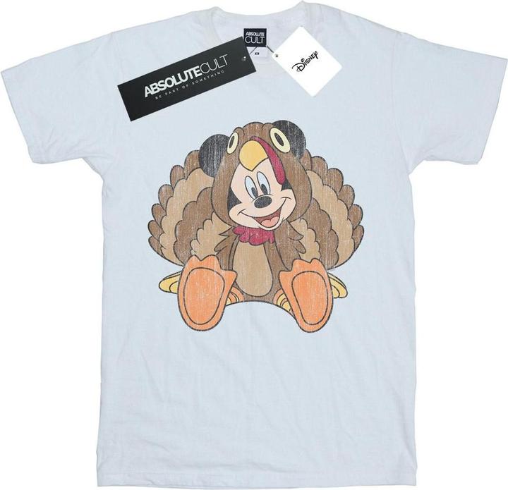 Disney Mickey Mouse Thanksgiving Turkey Costume TShirt (5XL)