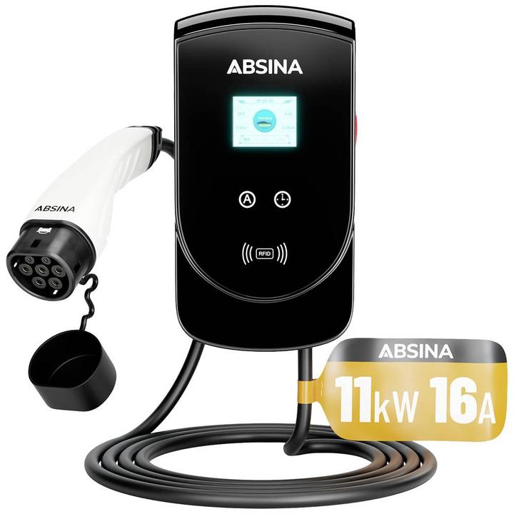 Produktbild Absina Wallbox Type 2 (Typ 2, 11 kW, 16 A, Typ 2)