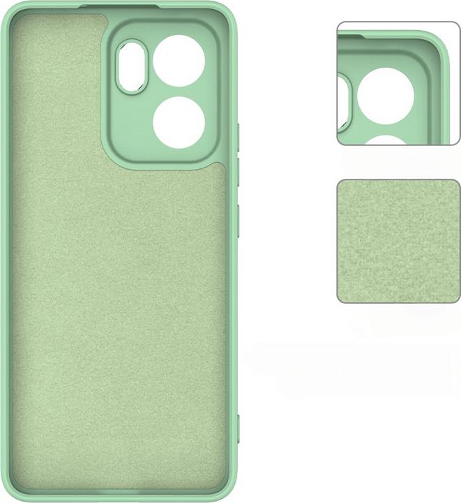 Image du produit Cover-Discount OPPO Reno13 F - Silikon Gummi Hülle mit Riemen (Oppo Reno 13 Pro)