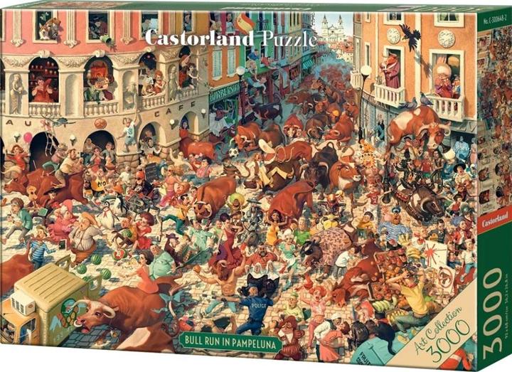 Produktbild Castorland Bull Run in Pampeluna Puzzle 3000 Teile (3000 Teile)