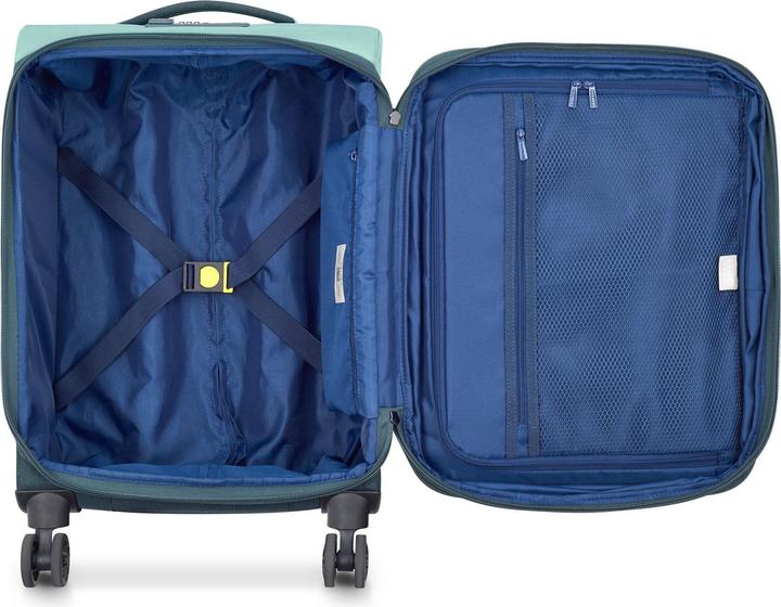 Actual product image Delsey Brochant 3 4-wheel cabin trolley 55 cm with stretch fold (40 l, Hand luggage (up to 50 litres))