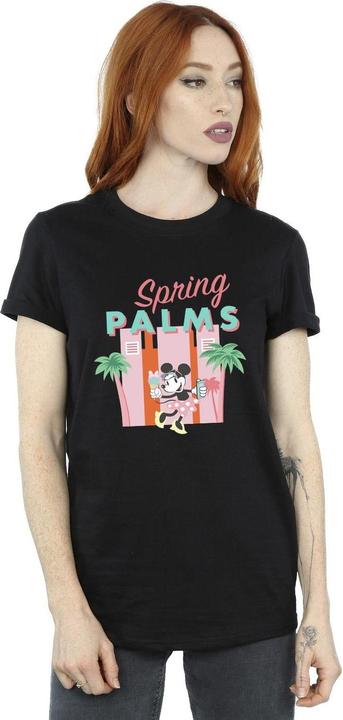Immagine prodotto Disney Minnie Mouse Spring Palms Maglietta Ampia Donna (L)
