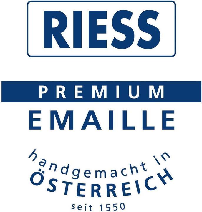 Produktbild Riess Kasserolle m.Deckel 18cm,1.5L (18 cm, Stielkasserolle, Emaille)