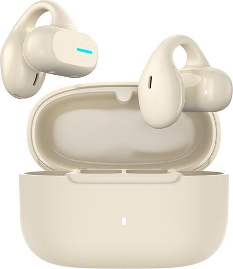Actual product image Wiwu Openbuds O200 ivory