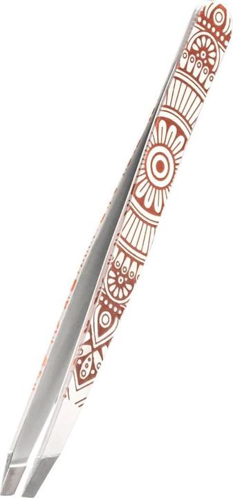 Rubis Pinzette schräg, Mandala Sonne roségold